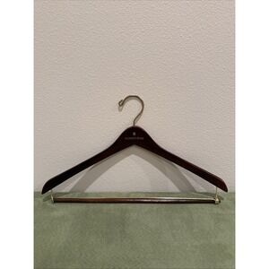 Nordstrom Dark Wooden Hanger Suit Pants‎ Jacket